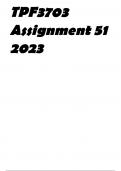TPF3703 Assignment 51 2023