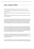 Ahip  module 2  Updated Questions and answers 2023