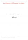 BIO 526 Assignment 12&period;1 Emmanuel Case Study&period;