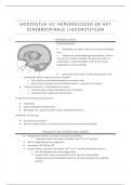 Samenvatting leerboek klinische neurologie - hoofdstuk 10