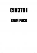 CIV3701 EXAM PACK 2023