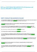 2023 may EMT FISDAP READINESS EXAM Questions and  Answers (2022/2023) (Verified Answers) EMT FISDAP READINESS EXAM