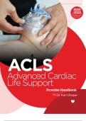 advance cardiac life saving manual 
