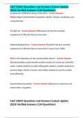 CALT EXAM Questions and Answers &lpar;Latest Update 2023&rpar; Verified Answers &lpar;230 Questions&rpar;