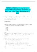 ACTUAL TEST BANK FOR Hamric and Hanson-s Advanced Practice Nursing 6th Edition by Mary Fran Tracy-100_ Top scores-2023-2024.pdf