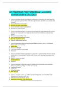 ACTUAL ATI PEDIATRICS PROCTORED EXAM -with 100&lowbar; verified solutions-2023-2024&period;pdf