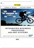 Integrated Business Processes with ERP Systems 1st Edition by Jeffrey Word & Simha R&period; Magal  - Complete Elaborated and Latest Test bank&period; All Chapters 1-9 Included-Updated 