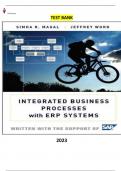 Integrated Business Processes with ERP Systems 1st Edition by Jeffrey Word & Simha R. Magal  - Complete Elaborated and Latest Test bank. All Chapters 1-9 Included-Updated for 2023