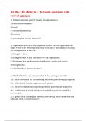 BU288- OB Midterm 1 Testbank questions with correct answers