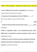 WGU C202 Chapter 1 &lpar;questions and answers&rpar;complete