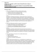 Chapter 01&colon; Community- and Prevention-Oriented Practice to Improve Population Health Stanhope&colon; Foundations for Population Health in Community&sol;Public Health Nursing&comma; 5th Edition Test Bank