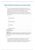 MCSA 70-290 Exam Questions and Answers 2023