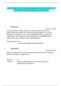 ACTUAL NURS 6630 Psychopharmacology Final Exam Week 11-with 100&lowbar; verified solutions-2023-2024&period;pdf