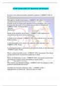 Cchp exams with 141 questions and answers