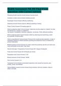 Health Assessment NR 302 Final Exam Questions with Correct Answers 