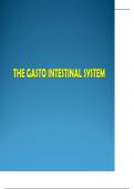 ANATOMY OF THE GASTRO INTESTINAL TRACT