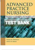 Test Bank For Advanced Practice Nursing Essential Knowledge for the Profession 3rd Edition Denisco||ISBN NO-||ISBN NO-||All Chapters||Complete Guide A+