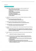 NR 466 Capstone A and B study guide&period;