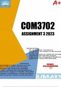 COM3702 Assignment 3 2023