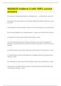 NSG6435 midterm 2 with 100&percnt; correct answers