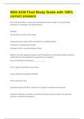 NSG 6330 Final Study Guide with 100&percnt; correct answers