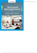 Test Bank For Business Management 14th Edition by James L. Burrow 