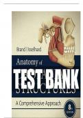 Anatomy of Orofacial Structures 8th Brand Test Bank Latest Updated 2023/24