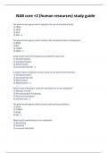 NAB core &plus;2 &lpar;human resources&rpar; study guide