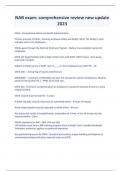 NAB exam- comprehensive review new update 2023&period;