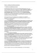 Complete samenvatting tentamen ontwikkelingspsychologie (PB0112) incl. materiaal van Brightspace