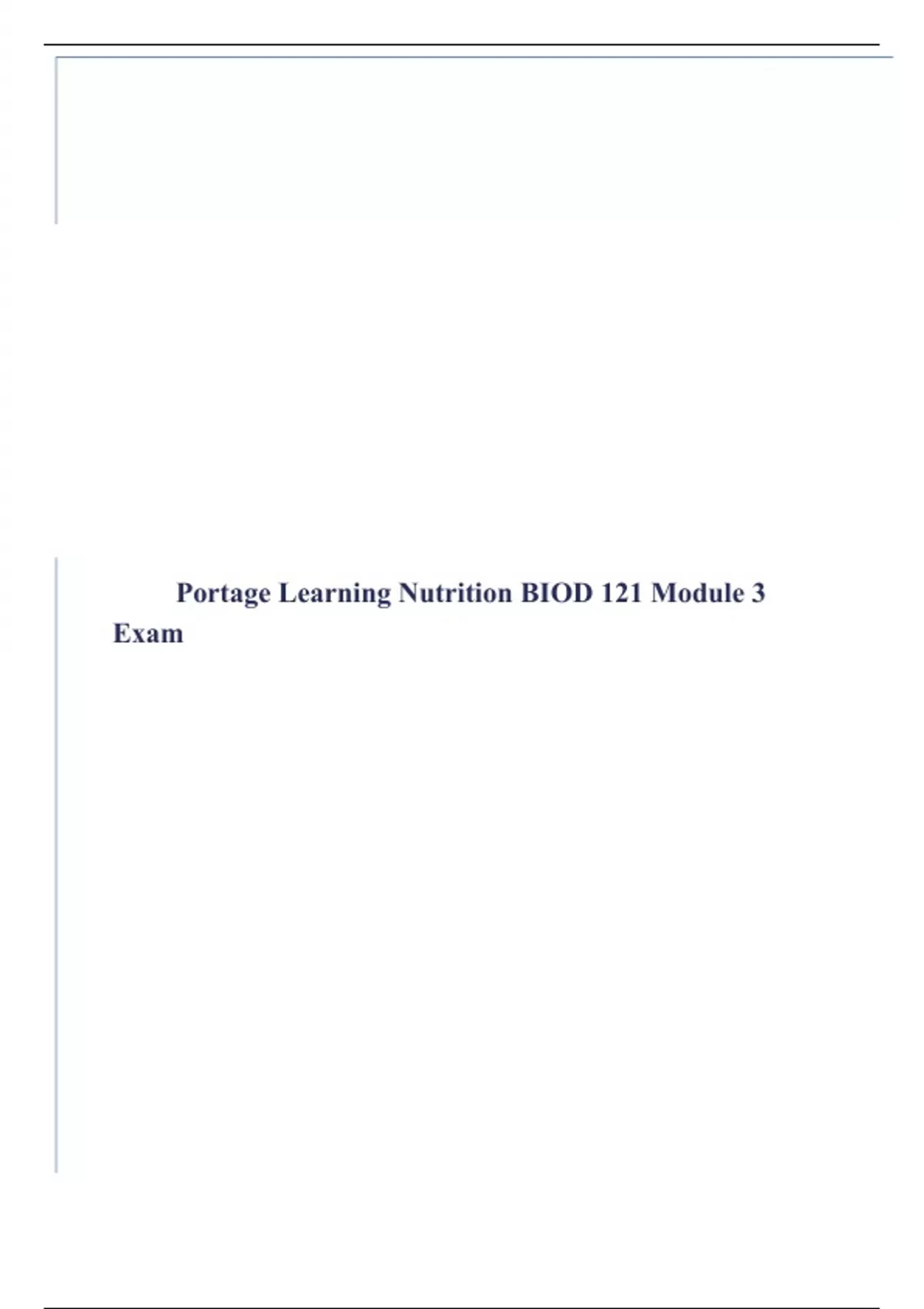 portage learning nutrition case study