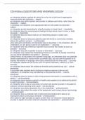CCHI Ethics QUESTIONS AND ANSWERS 2023&sol;24
