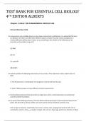test bank for essential cell biology 4th edition alberts
