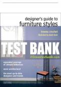 Test Bank For Designer's Guide to Furniture Styles 3rd Edition All Chapters - 9780132050418