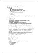  NURSING 442 Finals Neuro sensory term  Questions/Answers well elaborated.