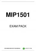 MIP1501 EXAM PACK 2026