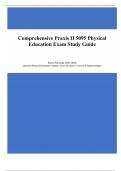 Exam (elaborations) Praxis II 5095 Physical Education  Praxis II Physical Education Content and Design 5095 Exam Secrets