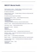 NBCOT 1 QUESTIONS AND ANSWERS FULLY SOLVED