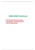 NRNP 6550 Final Exam-(189 Correct Answers), NRNP 6550N Final Exam, NRNP 6550 - Advanced Practice Care of Adults in Acute Care Settings II, Walden University