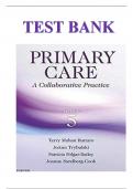 Buttaro: Test Bank For Primary Care; A Collaborative Practice, 5th Edition. Latest Review 2023 Practice Questions and Answers, 100% Correct with Explanations, Highly Recommended, Download to Score A+ 