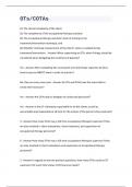 OTs&sol;COTAs study Guide 2023-2024