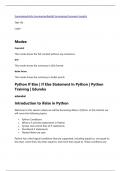 Simple document to learn python 