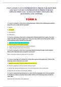 {NGN} ATI RN VATI COMPREHENSIVE PREDICTOR 2023FORM  A,B,C& D VATI RN COMPREHENSIVE PREDICTOR 2023  UPDATE FORM A,B, C & D EACH FORM CONTAINS 180+  QUESTIONS AND ANSWERS