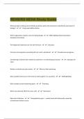 REHS&sol;RS NEHA Study Guide&vert;280 Questions with 100&percnt; Correct Answers &vert; Updated &vert; Guaranteed A&plus;