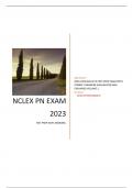 NCLEX PN EXAM V1 2023-2024