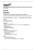 AQA A-LEVEL HISTORY Component 1K The making of a Superpower: USA, 1865–1975  QP MAY 2023  