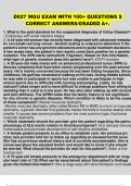 D027 WGU EXAM WITH 100&plus; QUESTIONS &dollar; CORRECT ANSWERS&sol;GRADED A&plus;