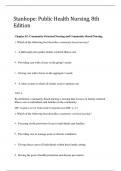 Stanhope&colon; Public Health Nursing&comma; 8th Edition 