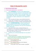 Samenvatting Inleiding tot het Recht&colon; Deel 5