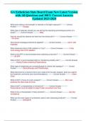 GA Esthetician State Board Exam New Latest Version  with All Questions and 100&percnt; Correct Answers  Updated 2023-2024